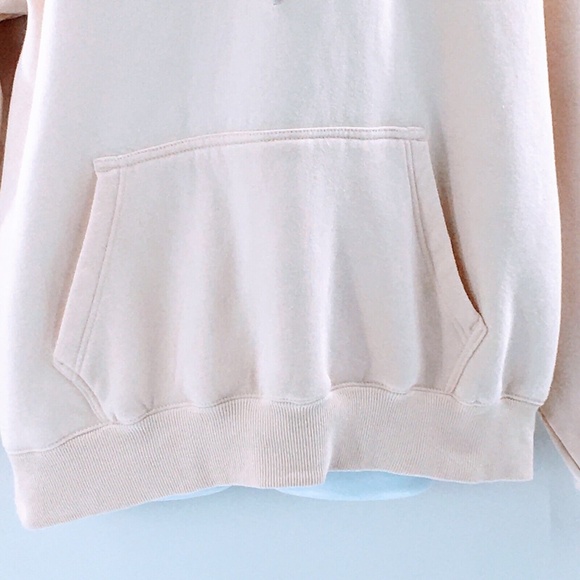 Linda Finegold ALF Womens Hoodie Cream Lost Paradise Floral Skull Pullover Sz L - Picture 5 of 12